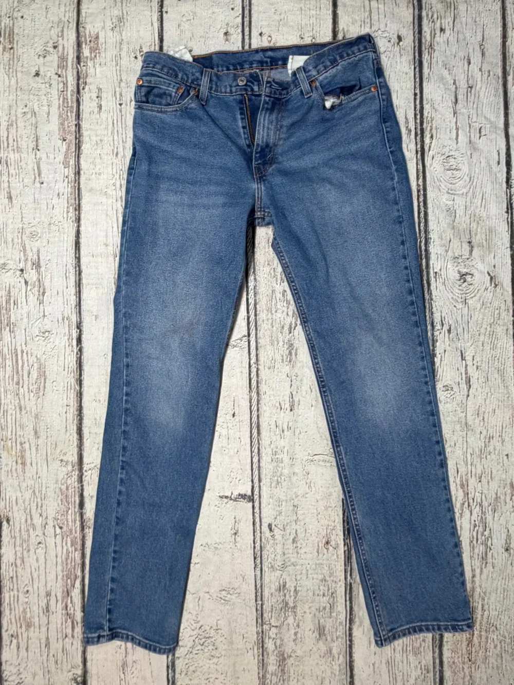 Levi's Men's Classic Blue Straight-Leg Jeans